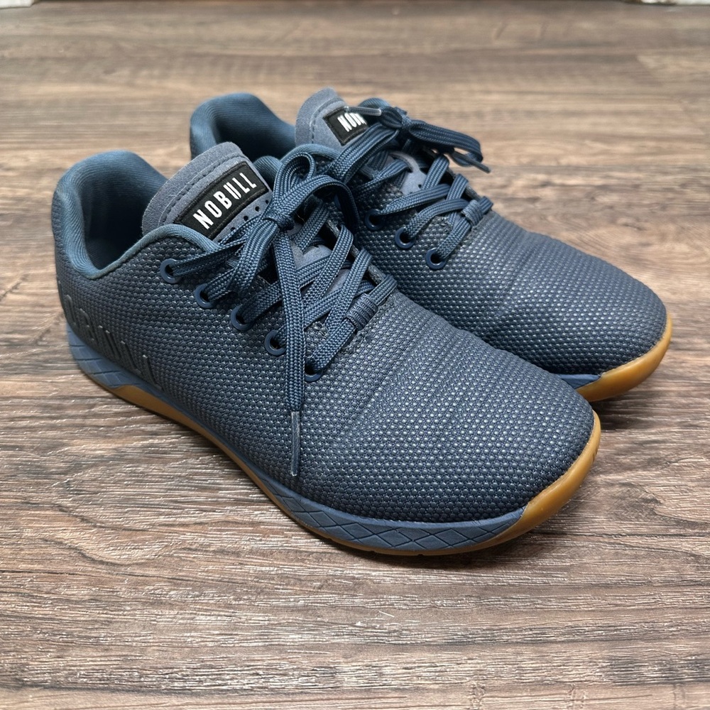 NOBULL Outwork Navy Gum Shoes